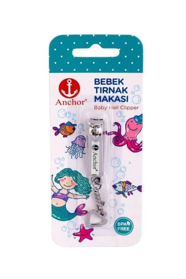 قیچی ناخن نوزاد Anchor بدون BPA مدل GX605 قیچی ناخن نوزاد Anchor بدون BPA مدل GX605