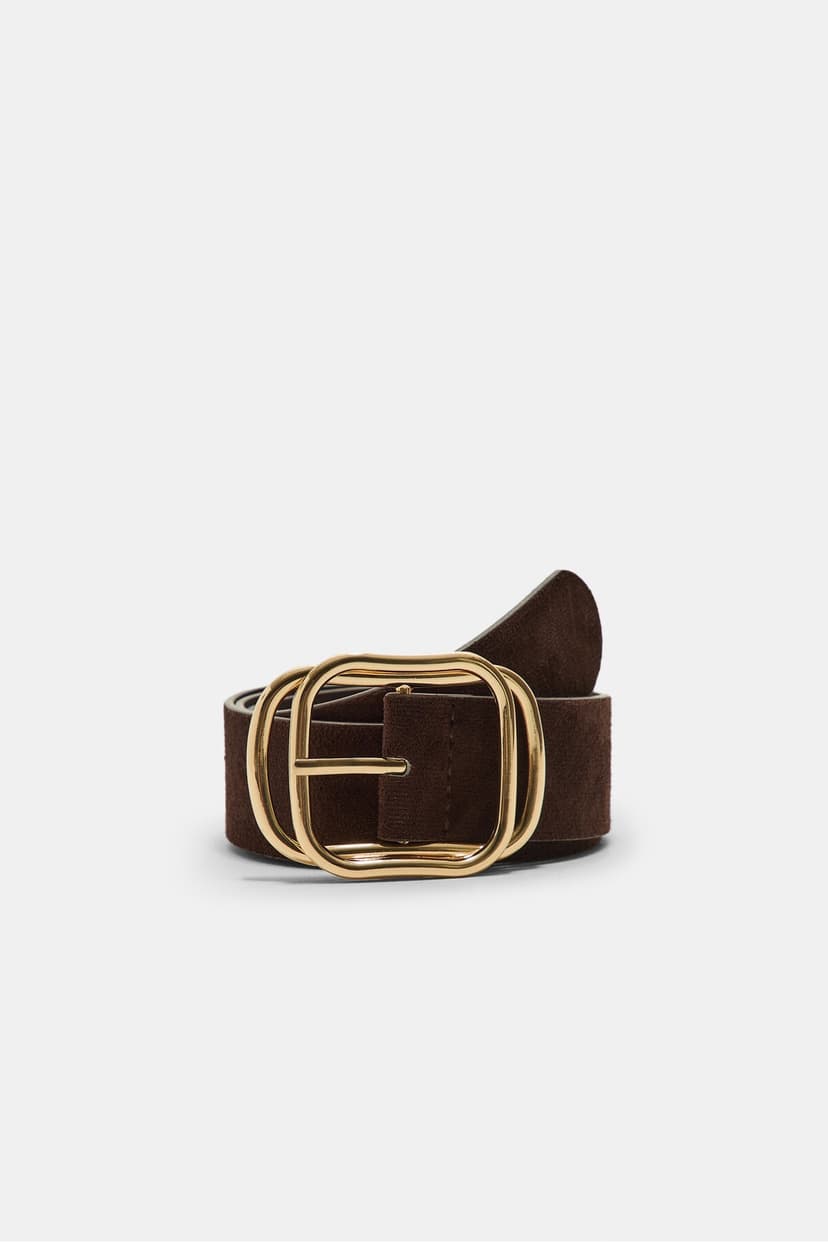 کمربند زنانه Stradivarius با سگک روی هم کمربند زنانه Stradivarius با سگک روی هم