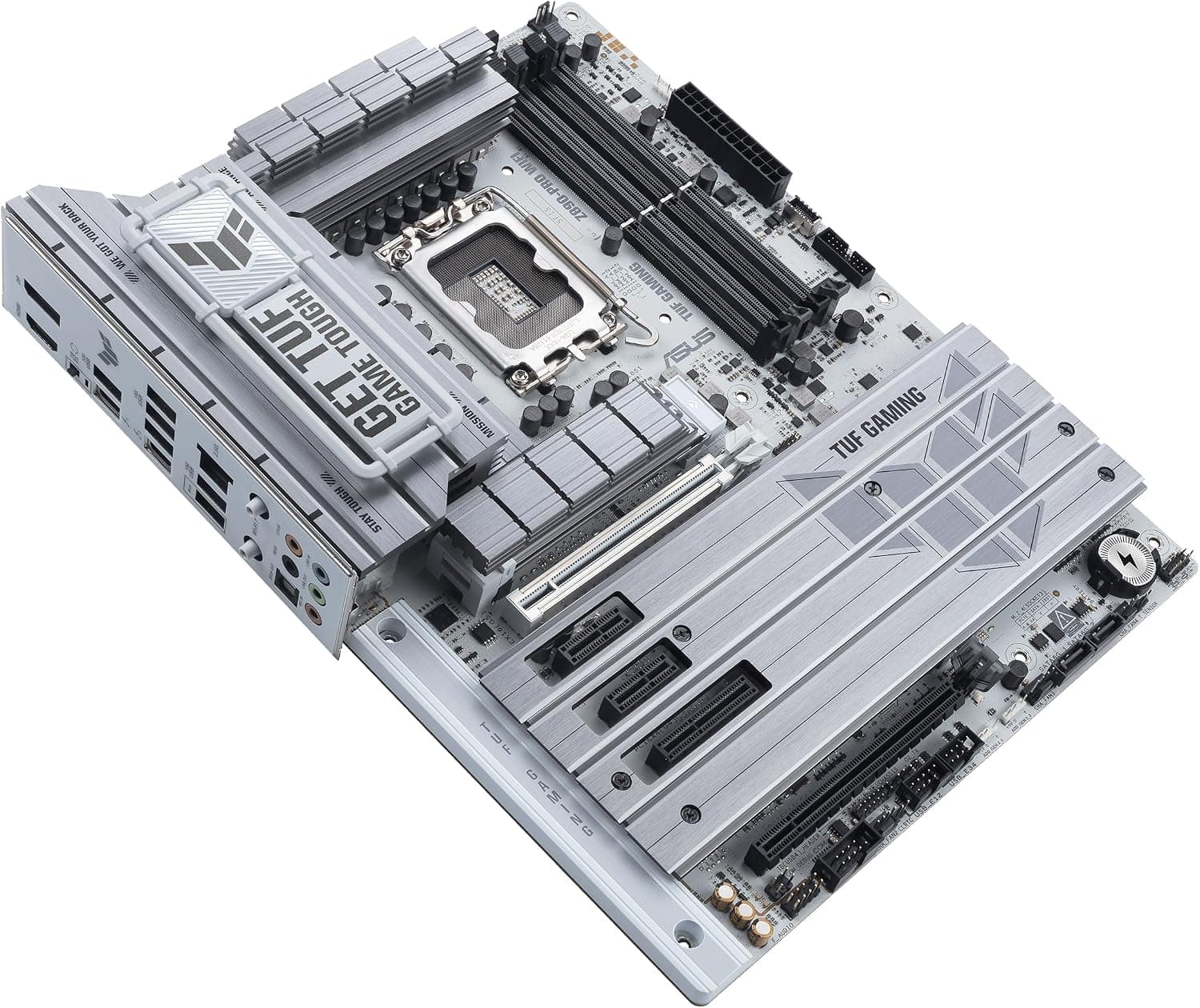 مادربرد ASUS TUF Gaming مدل Z890-PRO WiFi سوکت LGA 1851 سفید مادربرد ASUS TUF Gaming مدل Z890-PRO WiFi سوکت LGA 1851 سفید