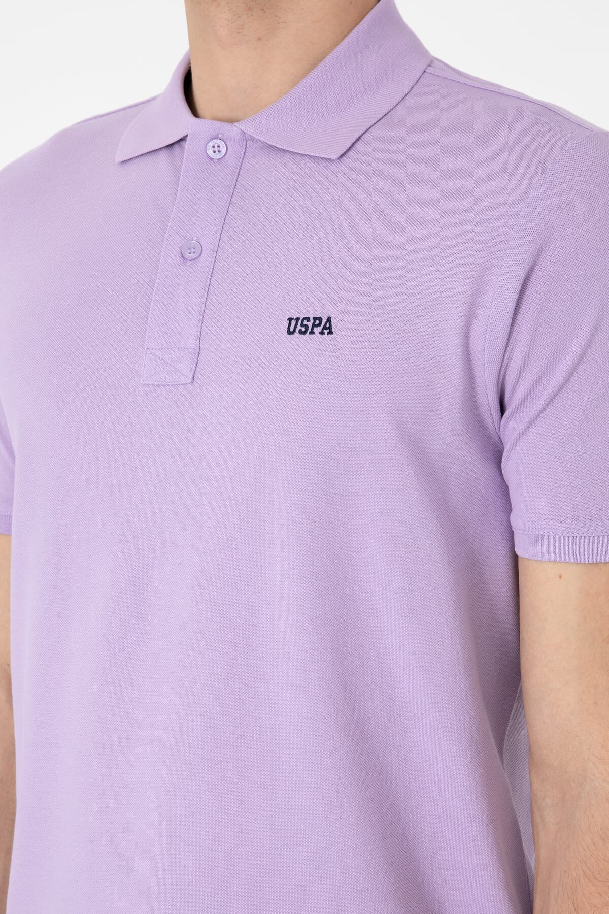 تیشرت مردانه U.S. Polo Assn. فیت معمولی یقه پولو بنفش ساده مدل 50306007-VR034 تیشرت مردانه U.S. Polo Assn. فیت معمولی یقه پولو بنفش ساده مدل 50306007-VR034