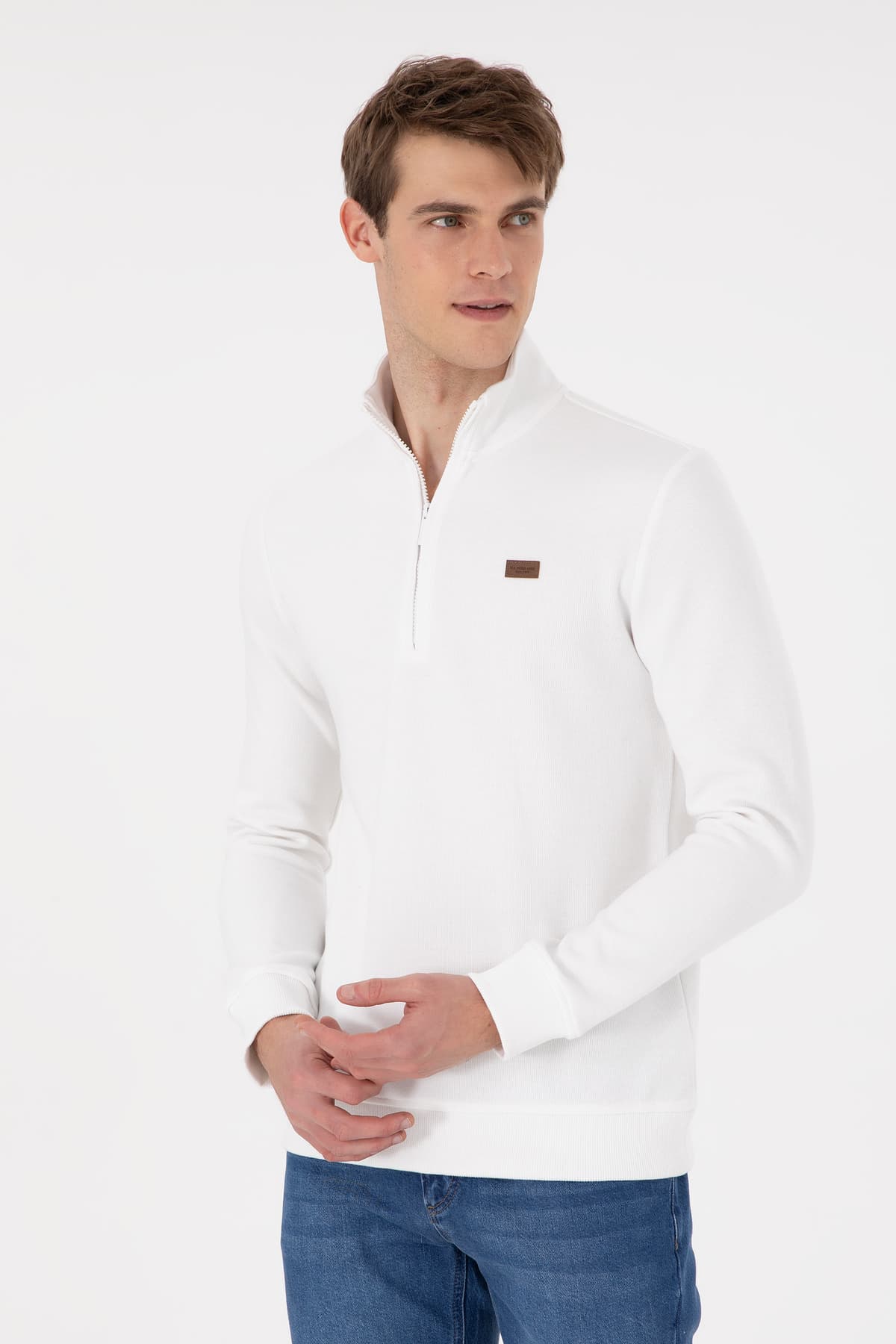 سویشرت مردانه U.S. Polo Assn. اکرو ساده مدل 50298243-VR019 سویشرت مردانه U.S. Polo Assn. اکرو ساده مدل 50298243-VR019