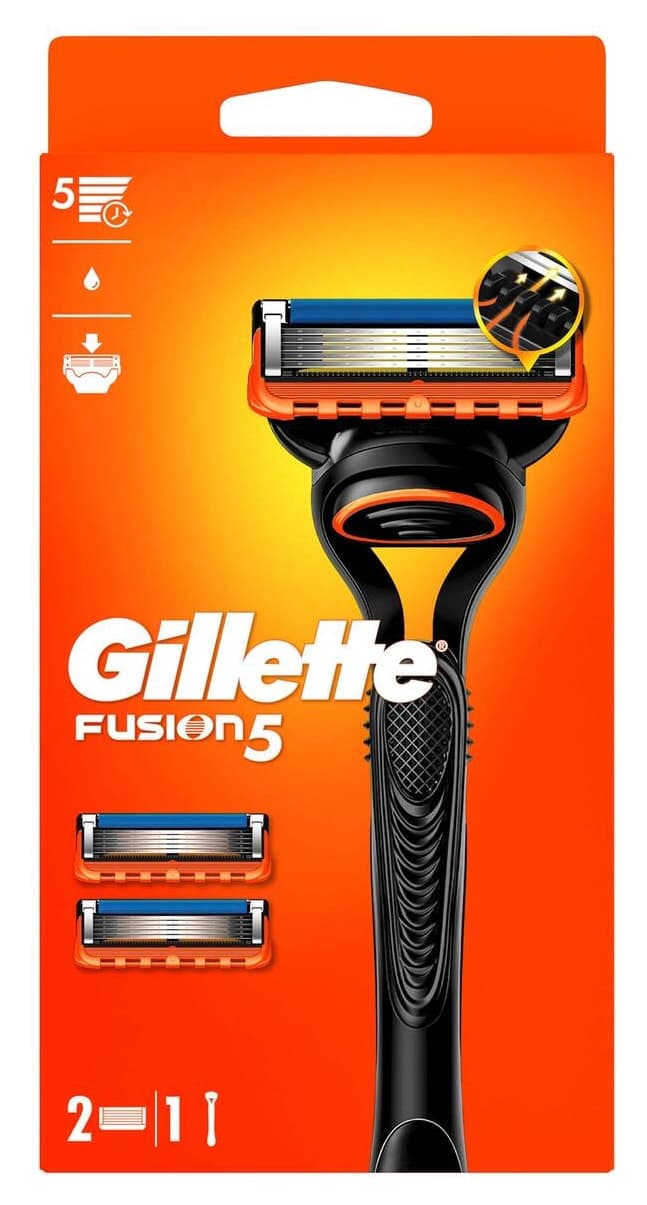 خودتراش Gillette مدل Fusion بههمراه 2 تیغ یدک خودتراش Gillette مدل Fusion بههمراه 2 تیغ یدک