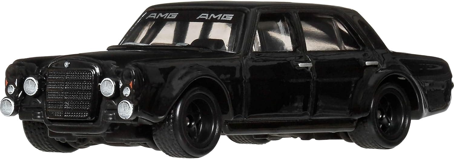 ماشین اسباببازی Hot Wheels Mercedes-Benz 300 SEL 6.8 AMG با لاستیکهای Real Riders و بدنه و شاسی فلزی مقیاس 1:64 مدل JKF20 ماشین اسباببازی Hot Wheels Mercedes-Benz 300 SEL 6.8 AMG با لاستیکهای Real Riders و بدنه و شاسی فلزی مقیاس 1:64 مدل JKF20