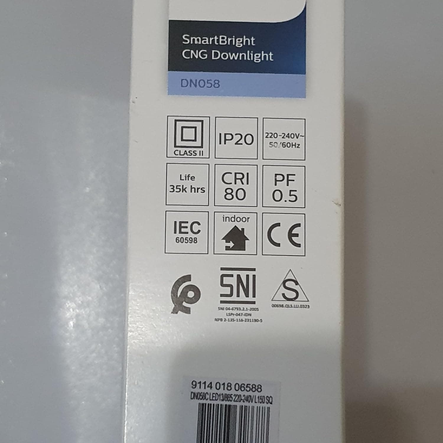 چراغ LED روکار مربع PHILIPS مدل DN058C 11.5W 865 نور سفید 165x165 چراغ LED روکار مربع PHILIPS مدل DN058C 11.5W 865 نور سفید 165x165