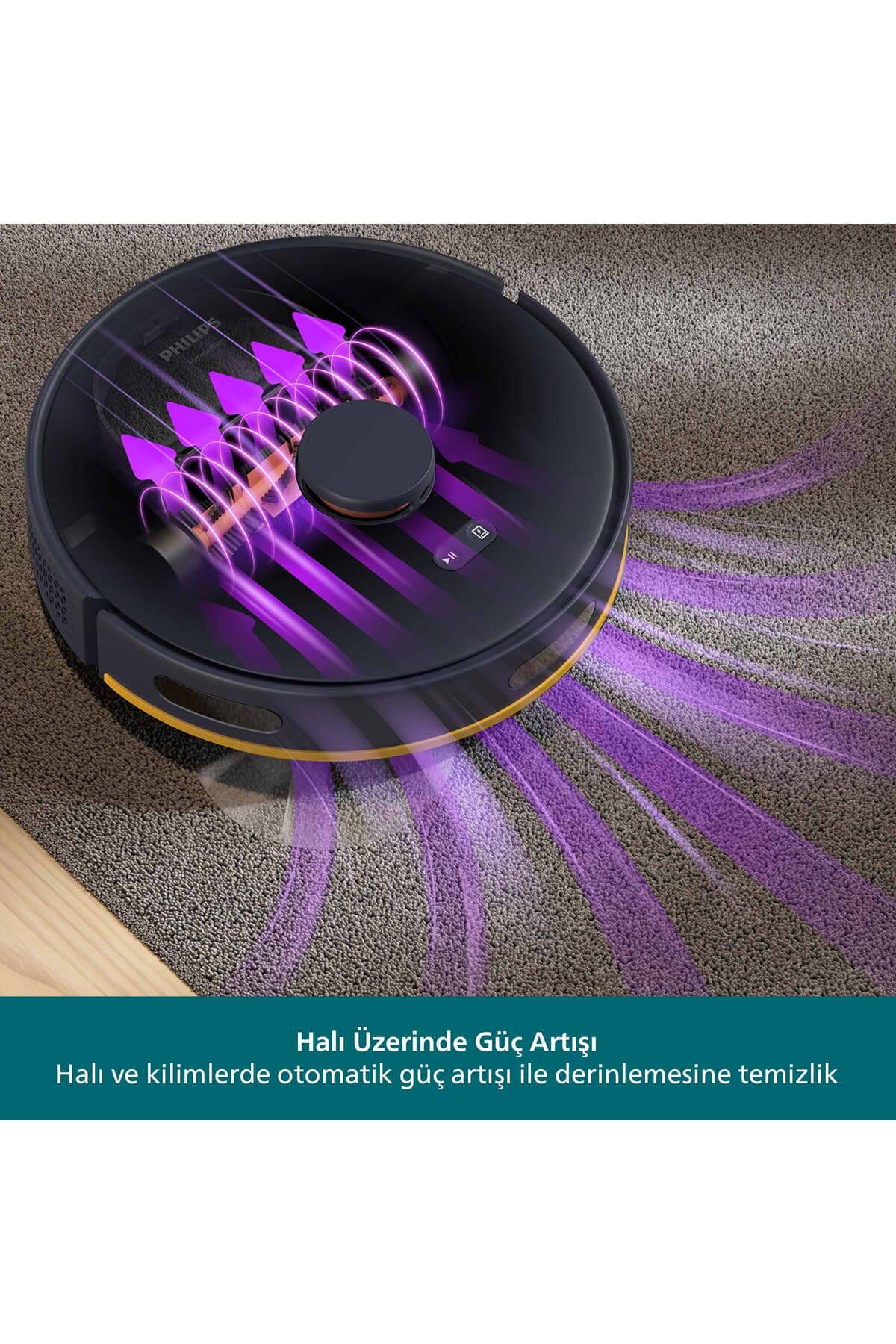 جاروبرقی رباتیک Philips با نظافت خشک و مرطوب، سری 2000 مدل XU2000/15 جاروبرقی رباتیک Philips با نظافت خشک و مرطوب، سری 2000 مدل XU2000/15