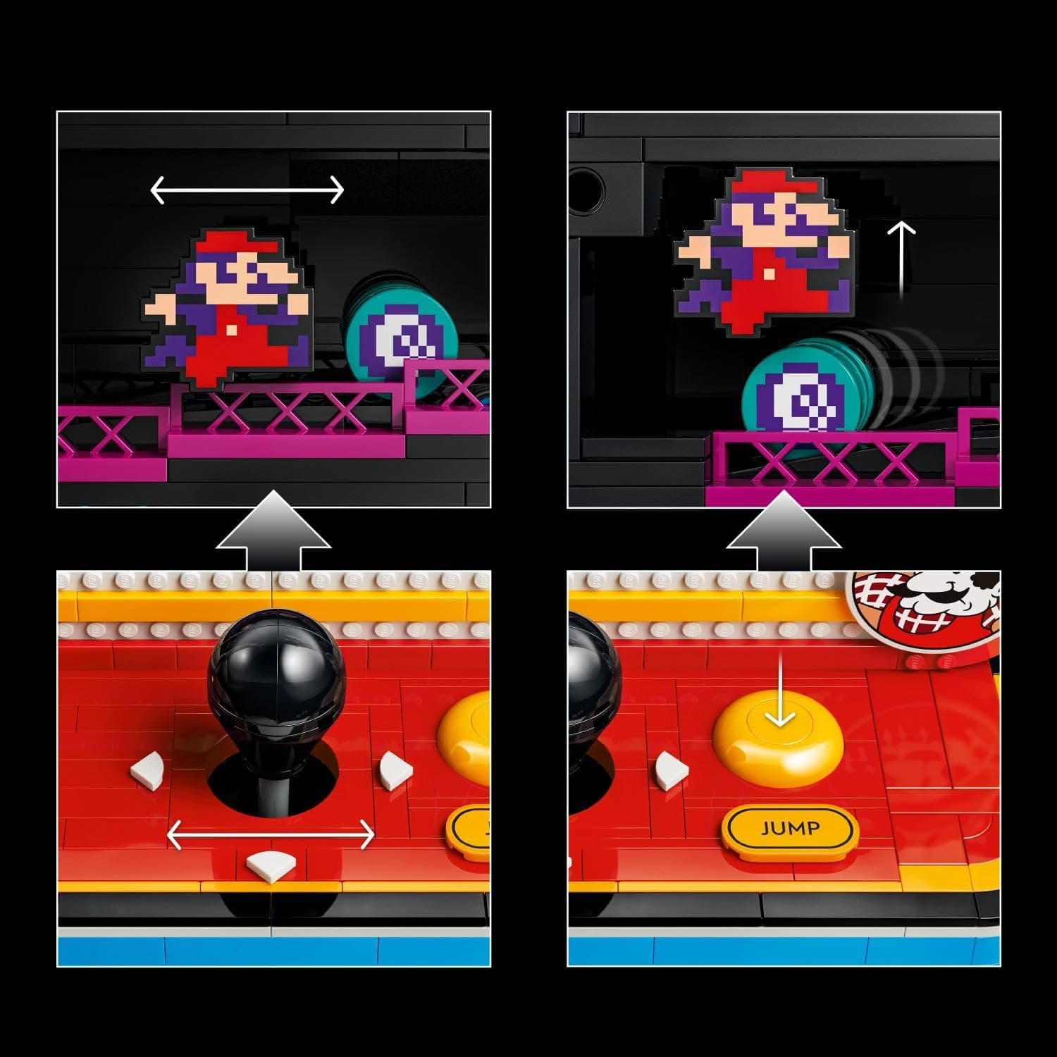 لگو Super Mario Donkey Kong Arcade مدل 72051 لگو Super Mario Donkey Kong Arcade مدل 72051