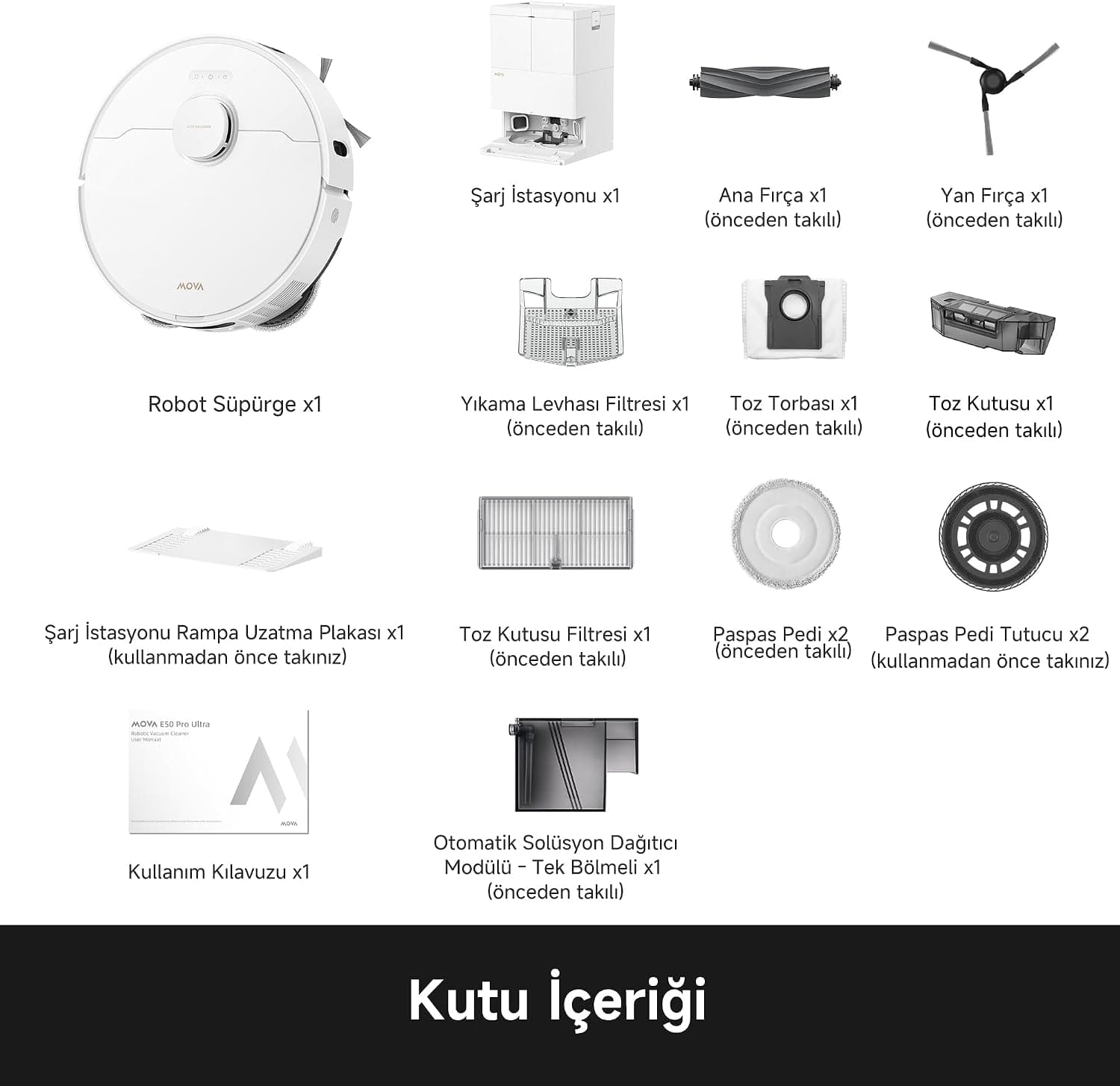 جاروبرقی رباتیک MOVA E50 Pro Ultra مدل E50 Pro Ultra جاروبرقی رباتیک MOVA E50 Pro Ultra مدل E50 Pro Ultra