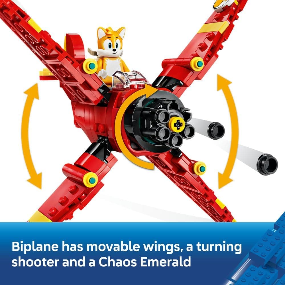 لگو مدل Sonic the Hedgehog Tails' Tornado-1 77119 لگو مدل Sonic the Hedgehog Tails' Tornado-1 77119