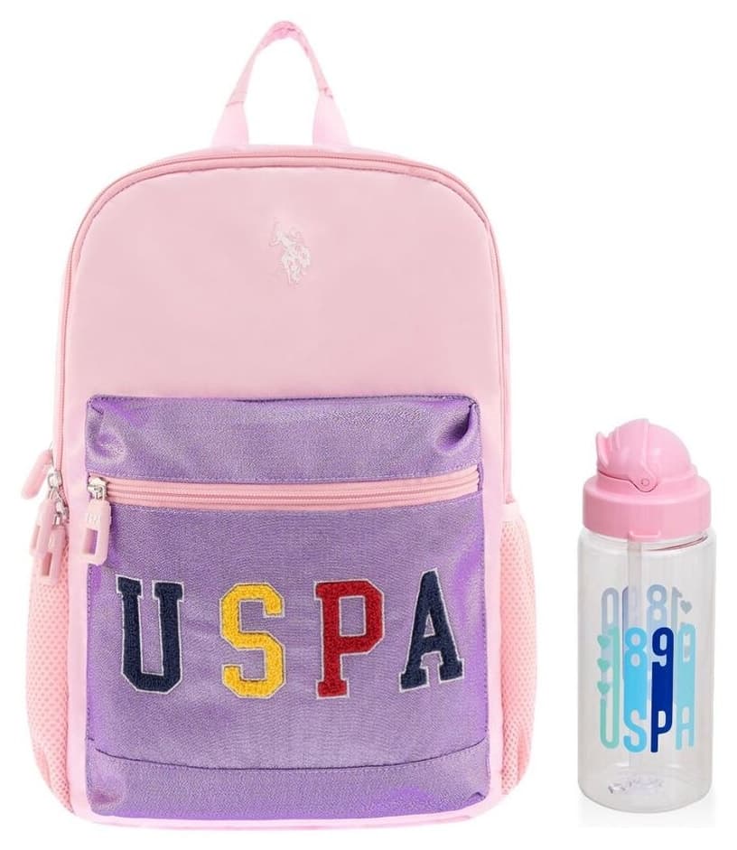 ست کیف مدرسه دخترانه U.S. Polo Assn. مدل PLSET242707206 ست کیف مدرسه دخترانه U.S. Polo Assn. مدل PLSET242707206