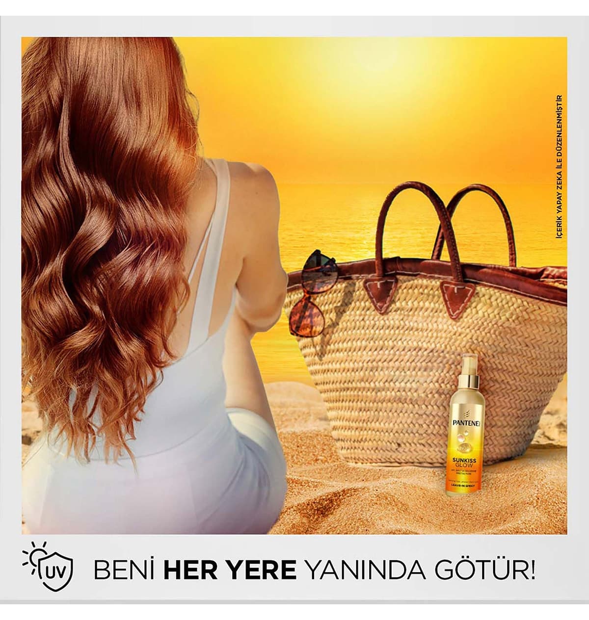 اسپری مو Pantene Pro-V Sunkiss Glow محافظ خورشید و کلر بدون آبکشی 200ML اسپری مو Pantene Pro-V Sunkiss Glow محافظ خورشید و کلر بدون آبکشی 200ML