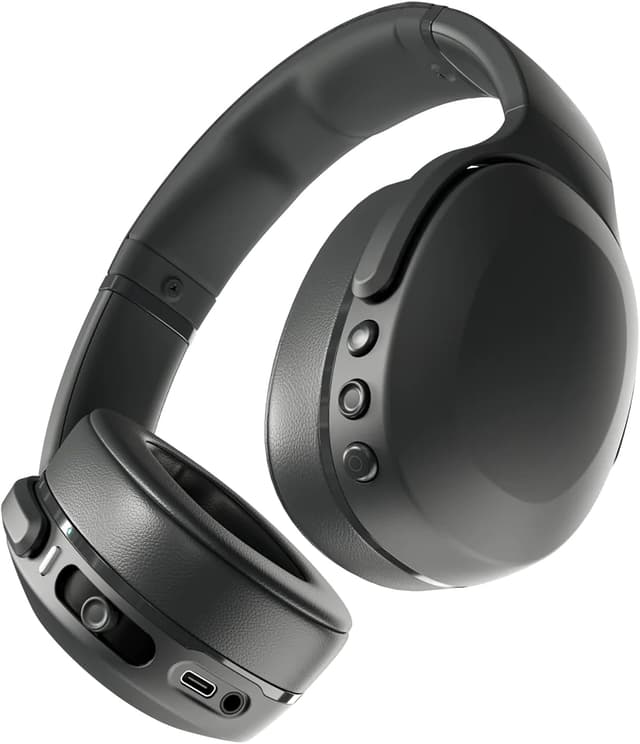 هدفون بیسیم Skullcandy Crusher Evo روگوشی با باس حسی مشکی مدل S6EVW-N740 هدفون بیسیم Skullcandy Crusher Evo روگوشی با باس حسی مشکی مدل S6EVW-N740