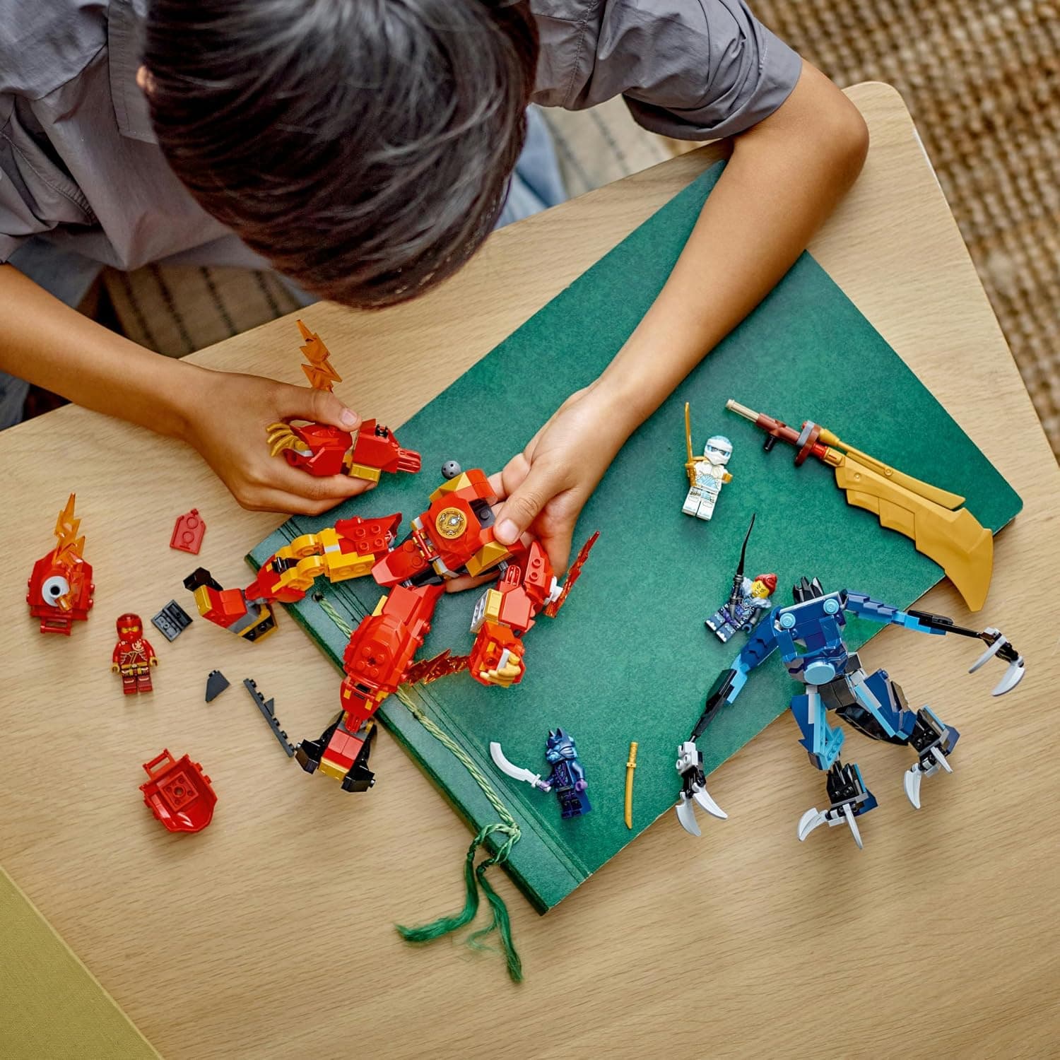 لگو NINJAGO ربات عنصر آتش Kai مدل 71808 لگو NINJAGO ربات عنصر آتش Kai مدل 71808