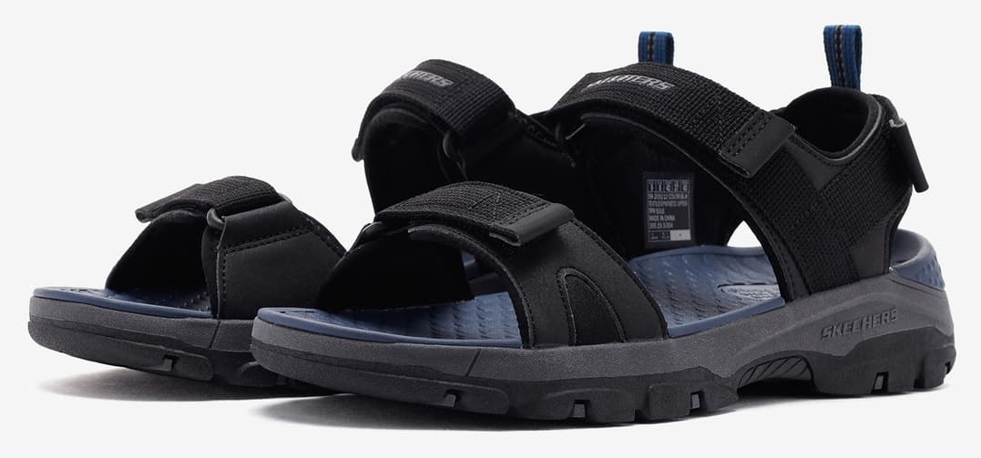 صندل مردانه Skechers TRESMEN - RYER مشکی مدل 205112 BLK صندل مردانه Skechers TRESMEN - RYER مشکی مدل 205112 BLK