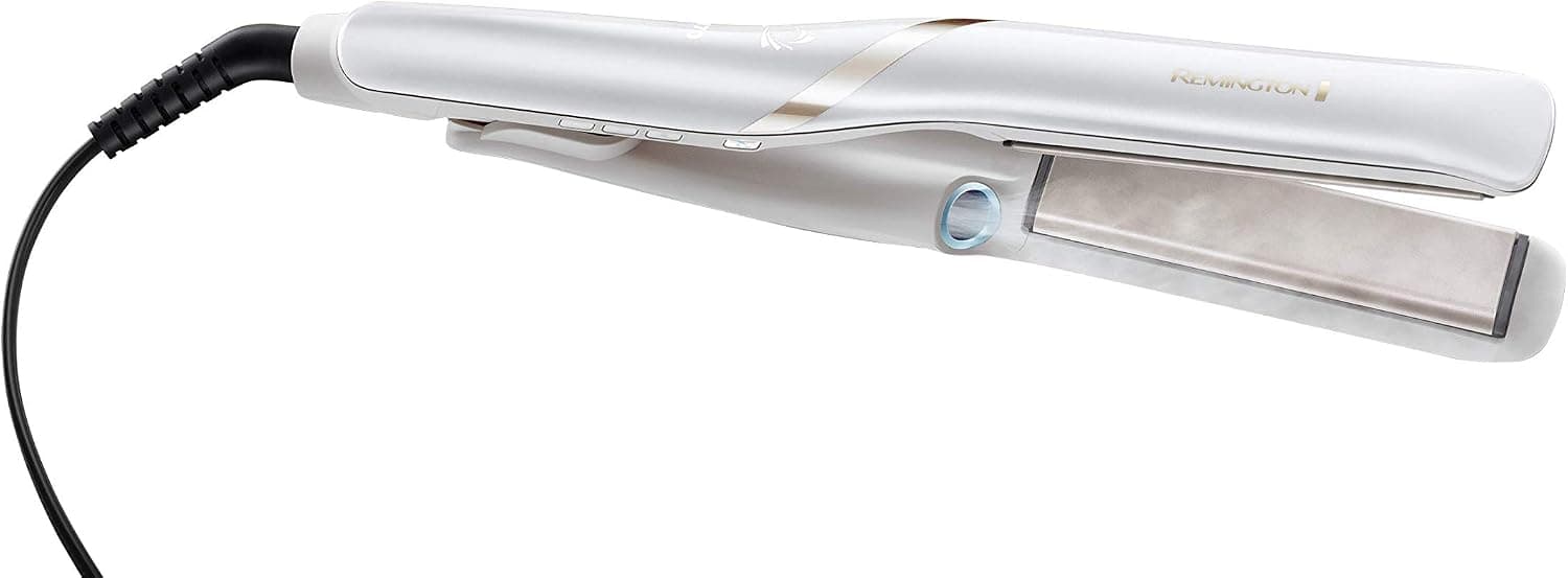 اتو مو Remington Hydraluxe Pro با فناوری مه Hydracare و روکش سرامیکی مدل S9001 اتو مو Remington Hydraluxe Pro با فناوری مه Hydracare و روکش سرامیکی مدل S9001