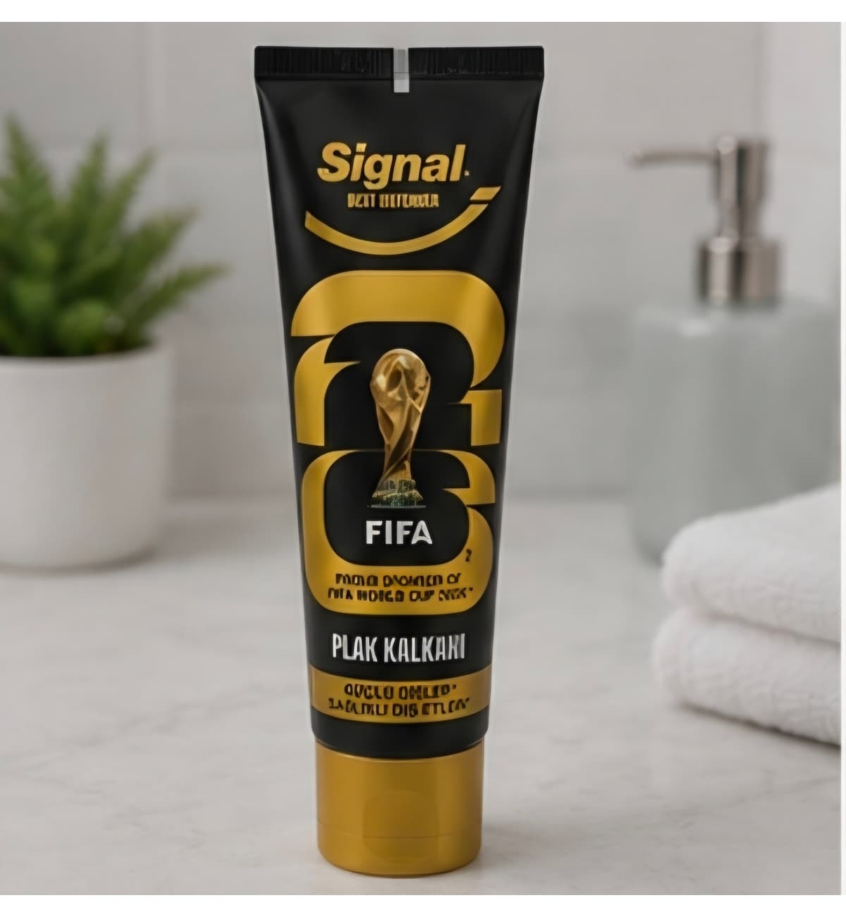 خمیر دندان Signal Best Defender محافظ پلاک طرح ویژه FIFA World Cup 2026 خمیر دندان Signal Best Defender محافظ پلاک طرح ویژه FIFA World Cup 2026