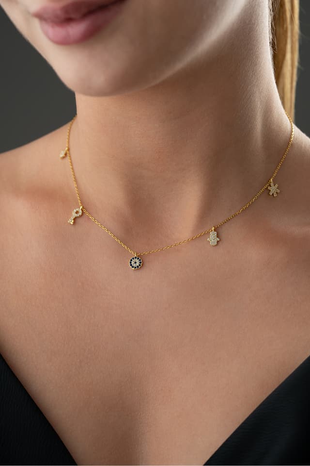 گردنبند شانس Silvano Jewelry نقره 925 گردنبند شانس Silvano Jewelry نقره 925