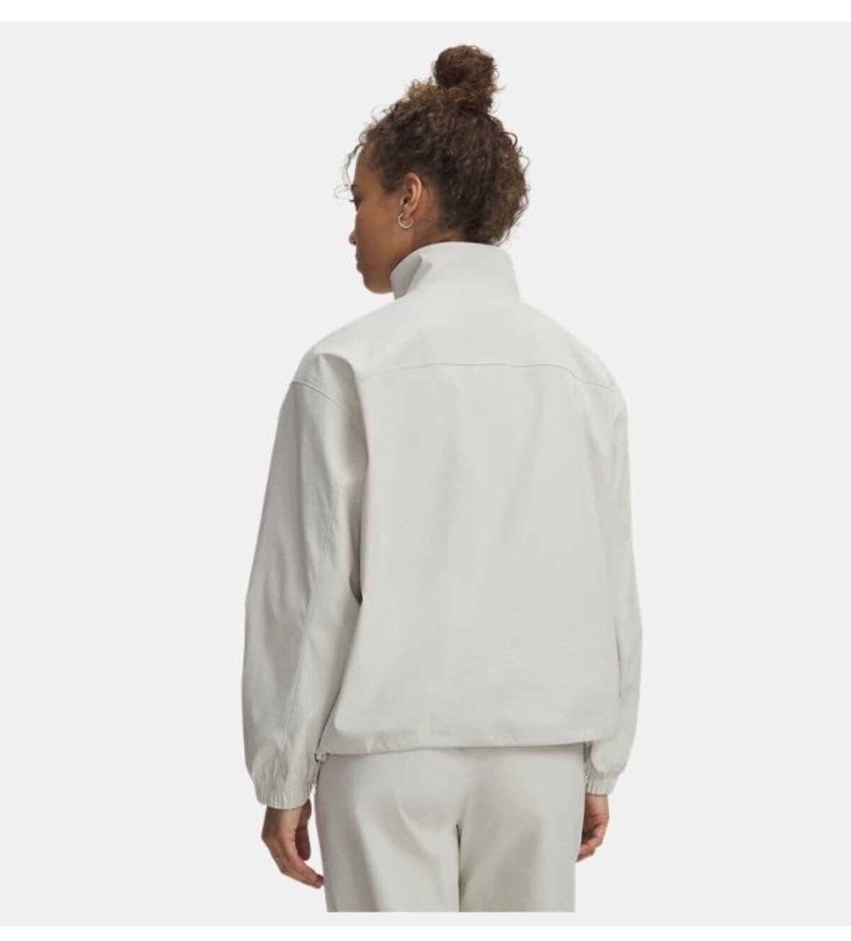 ژاکت زنانه Under Armour با زیپ UA Unstoppable Woven مدل 6010350-110 ژاکت زنانه Under Armour با زیپ UA Unstoppable Woven مدل 6010350-110