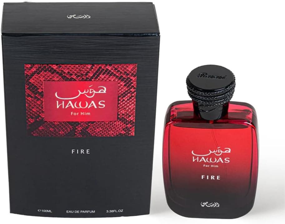 ادو پرفیوم مردانه RASASI Hawas Fire 100 ML ادو پرفیوم مردانه RASASI Hawas Fire 100 ML