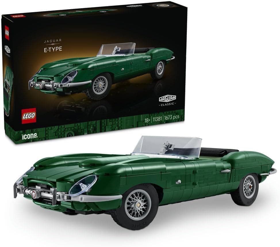 لگو Icons Jaguar E-Type مدل 11381 لگو Icons Jaguar E-Type مدل 11381
