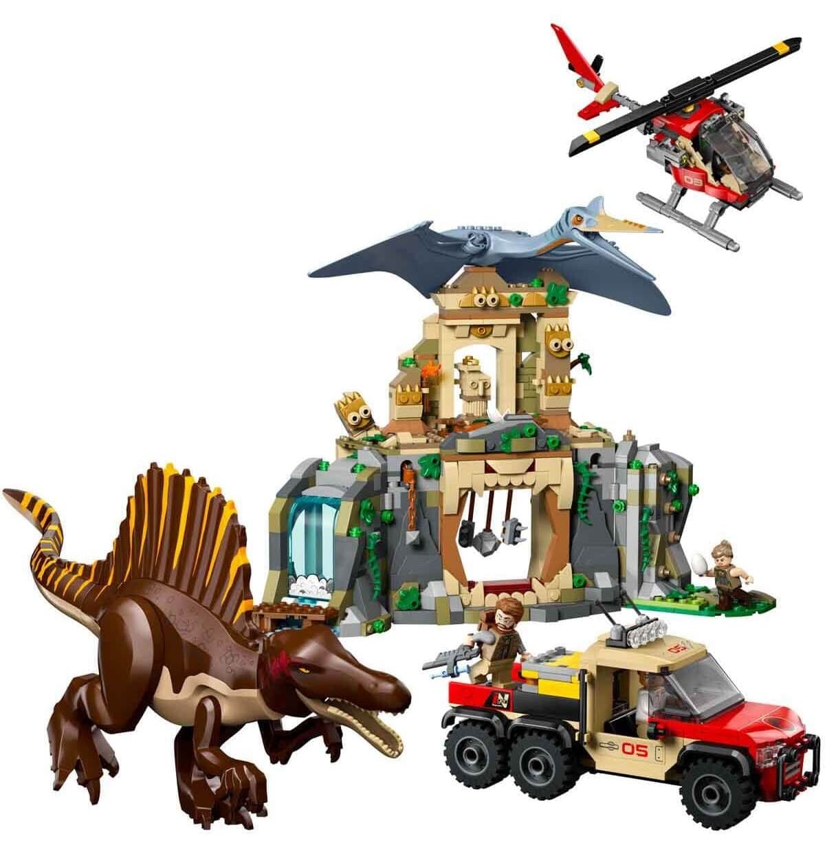 لگو Jurassic World ماموریت هوایی Spinosaurus و Quetzalcoatlus مدل 76976 ۹۸۴ قطعه لگو Jurassic World ماموریت هوایی Spinosaurus و Quetzalcoatlus مدل 76976 ۹۸۴ قطعه