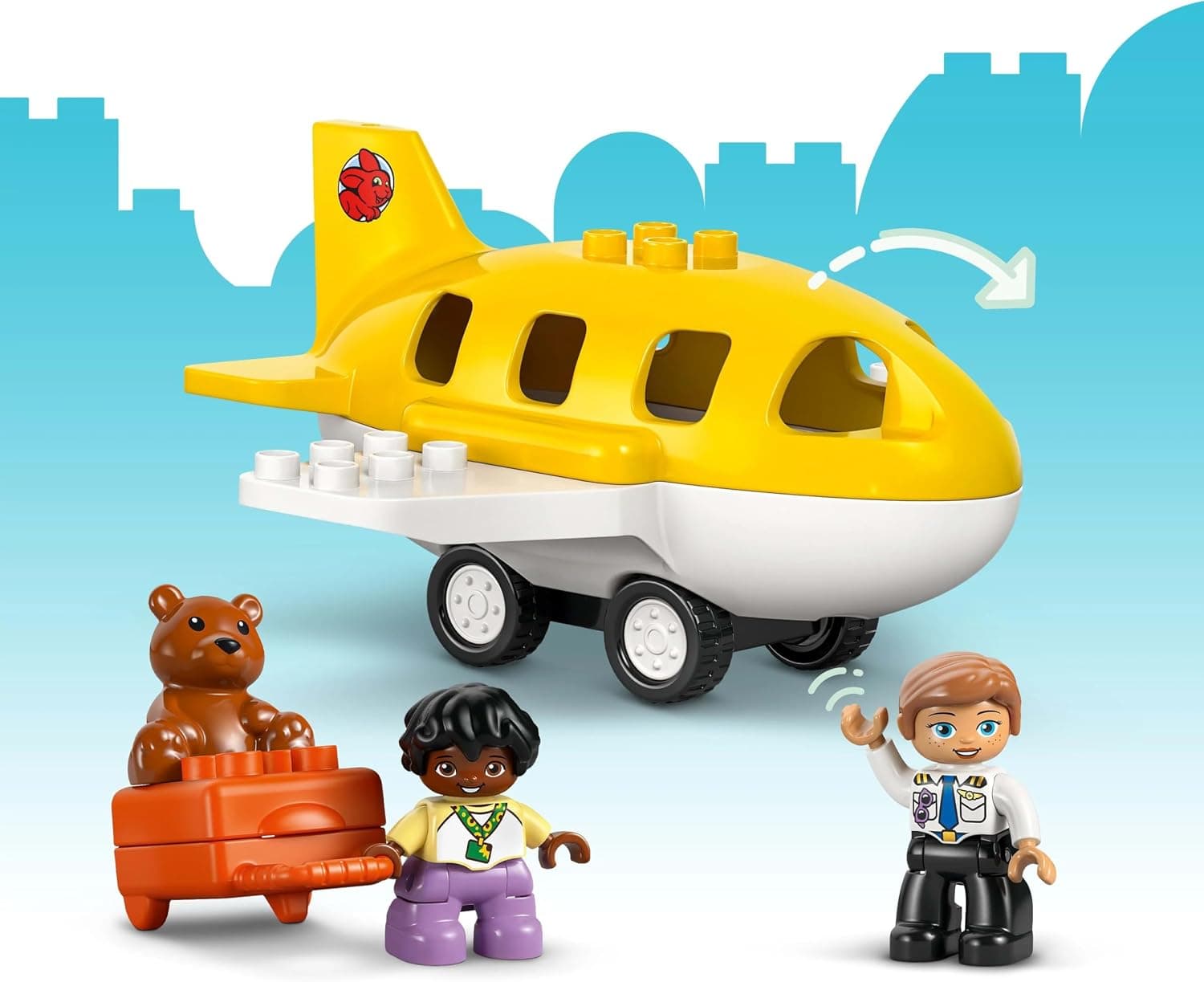 لگو 10443 DUPLO Town با تجربه اولین فرودگاه لگو 10443 DUPLO Town با تجربه اولین فرودگاه