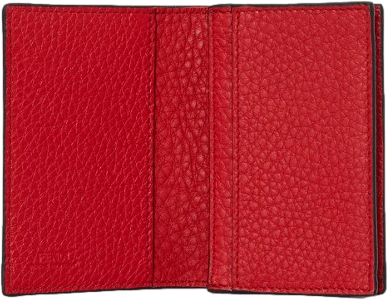 کیف کارت زنانه FENDI Baguette چرم دانهدار قرمز مدل 7M0222 کیف کارت زنانه FENDI Baguette چرم دانهدار قرمز مدل 7M0222