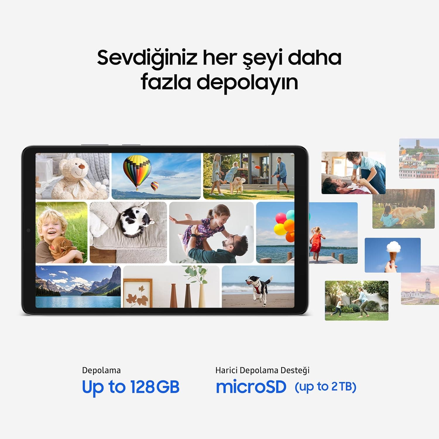 تبلت Samsung Galaxy Tab A11 اندرویدی خاکستری با WiFi، 8GB RAM، 128GB حافظه و نمایشگر 8.7 اینچی تبلت Samsung Galaxy Tab A11 اندرویدی خاکستری با WiFi، 8GB RAM، 128GB حافظه و نمایشگر 8.7 اینچی