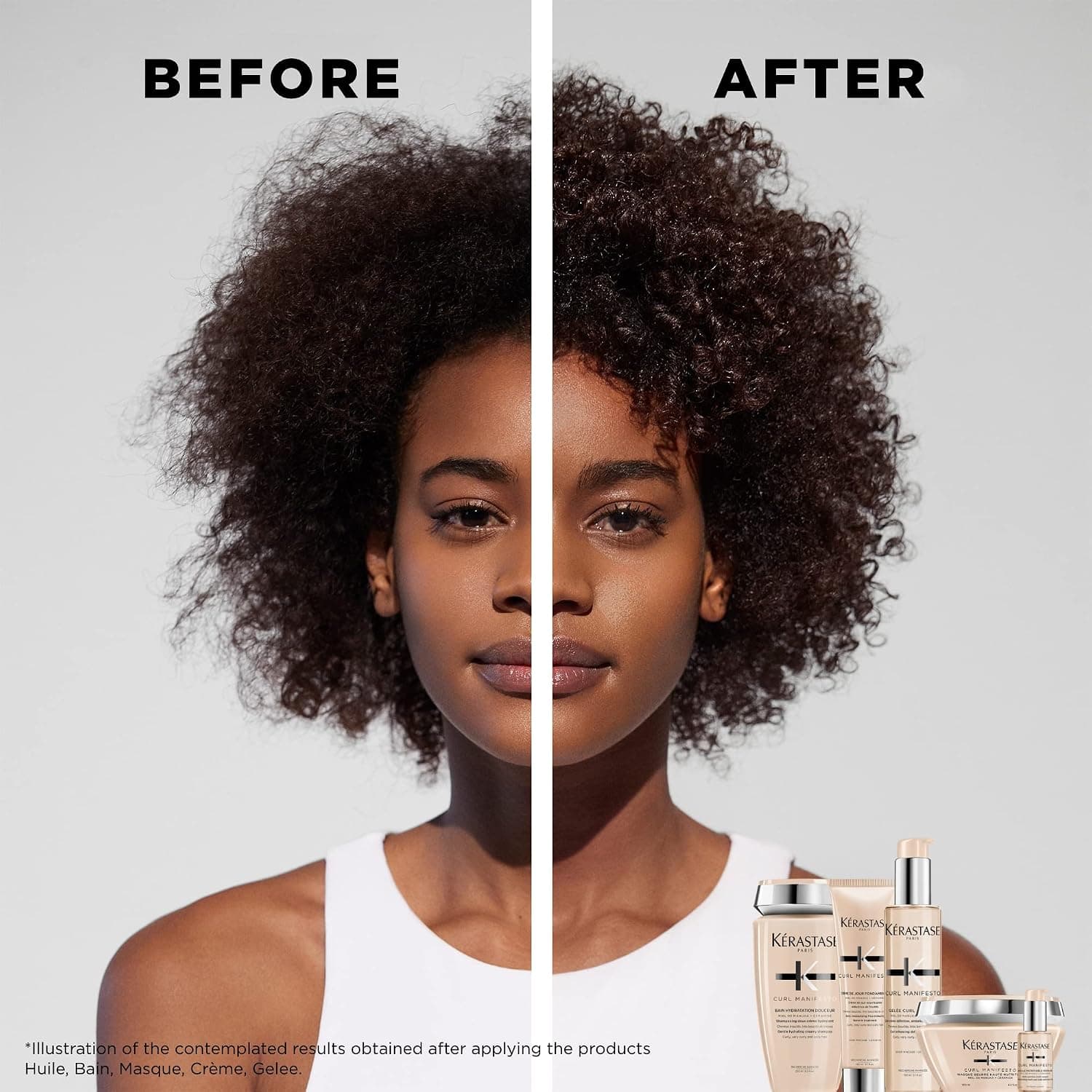 ژل کرم حالت دهنده موی فر Kérastase Curl Manifesto ضد وز 150ml ژل کرم حالت دهنده موی فر Kérastase Curl Manifesto ضد وز 150ml