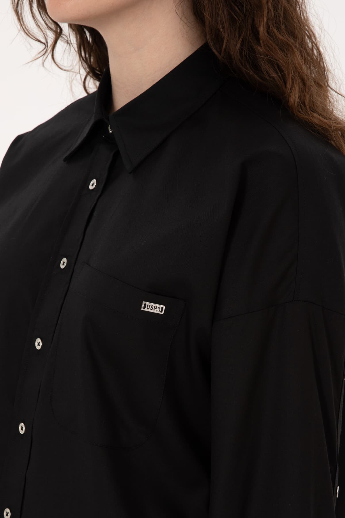 پیراهن زنانه U.S. Polo Assn. مشکی آستین بلند مدل 50316377-VR046 پیراهن زنانه U.S. Polo Assn. مشکی آستین بلند مدل 50316377-VR046