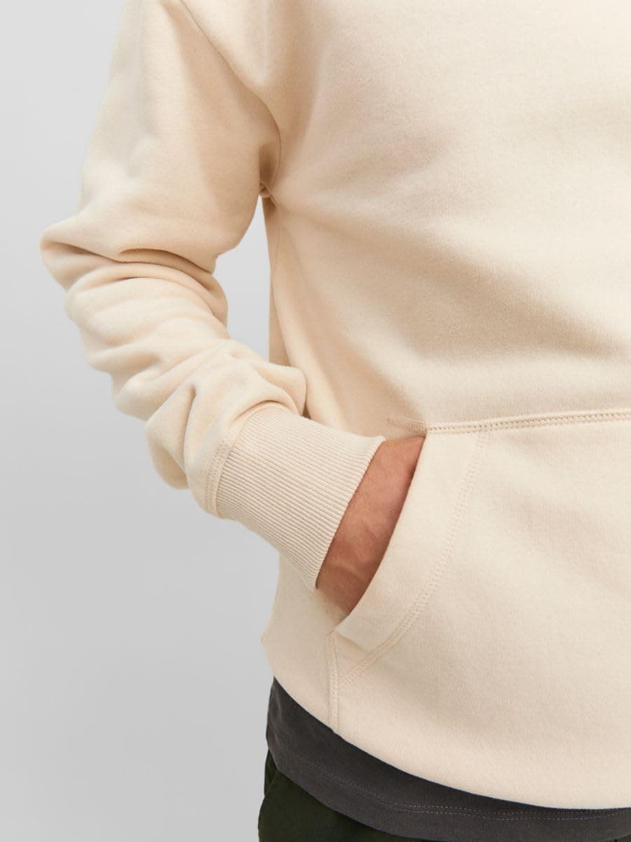 سویشرت کاپشندار مردانه JACK & JONES پارچه فیتیلی مدل Jcoclassic سویشرت کاپشندار مردانه JACK & JONES پارچه فیتیلی مدل Jcoclassic
