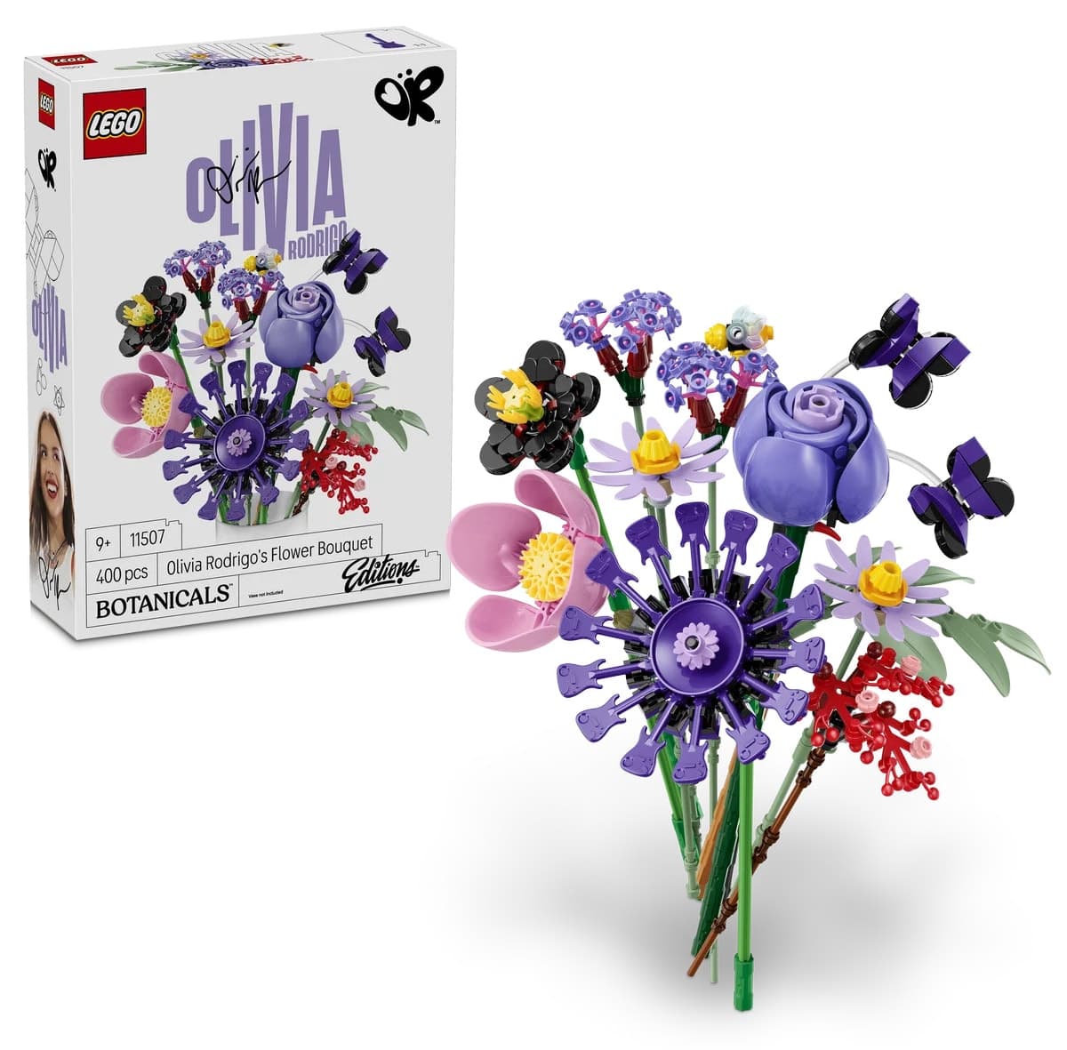 لگو Botanicals دسته گل Olivia Rodrigo مدل 11507 با 400 قطعه لگو Botanicals دسته گل Olivia Rodrigo مدل 11507 با 400 قطعه