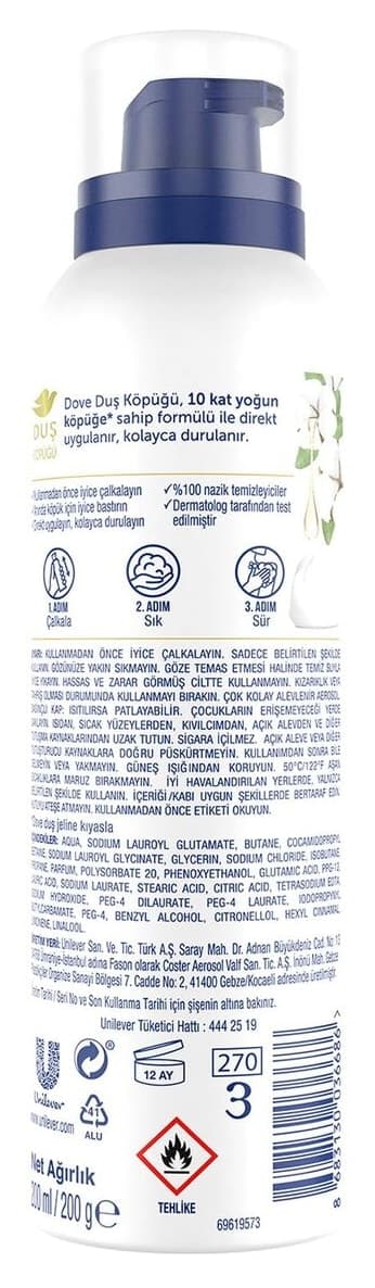 فوم استحمام Dove Deeply Nourishing با فرمول ۱۰ برابر غلیظتر کف 200 ml فوم استحمام Dove Deeply Nourishing با فرمول ۱۰ برابر غلیظتر کف 200 ml