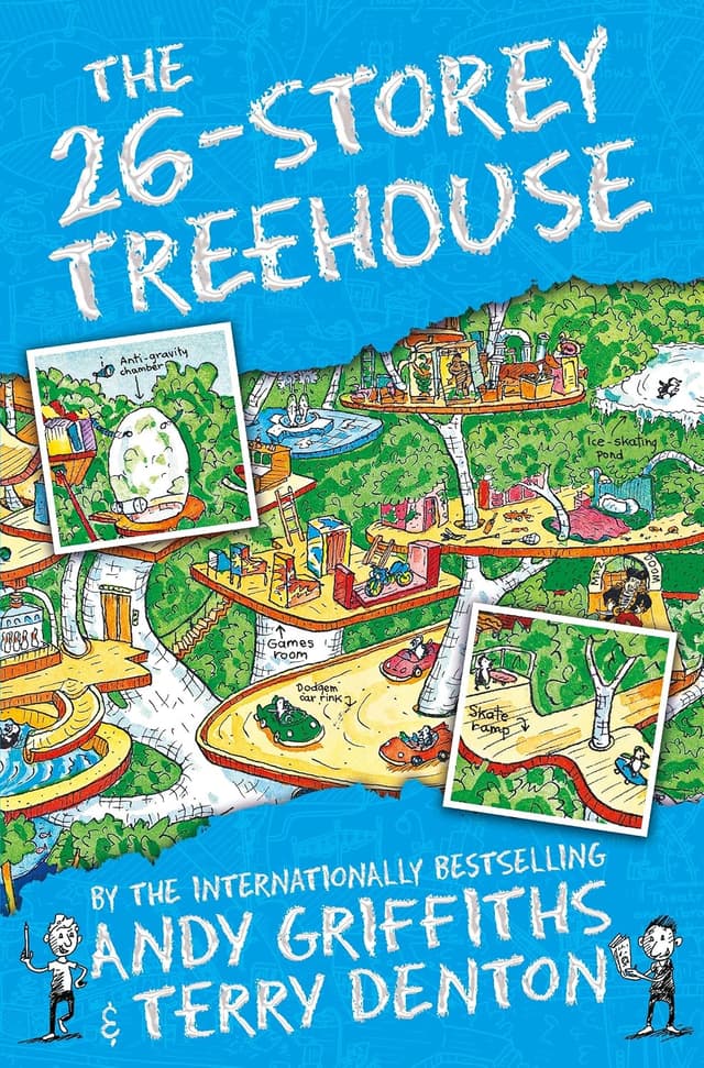 کتاب انگلیسی The 26-Storey Treehouse نوشته Andy Griffiths کتاب انگلیسی The 26-Storey Treehouse نوشته Andy Griffiths