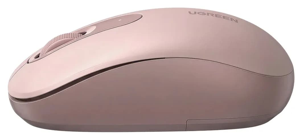 ماوس بیسیم Ugreen 2400DPI 2.4Ghz بیصدا صورتی مدل 90686 ماوس بیسیم Ugreen 2400DPI 2.4Ghz بیصدا صورتی مدل 90686
