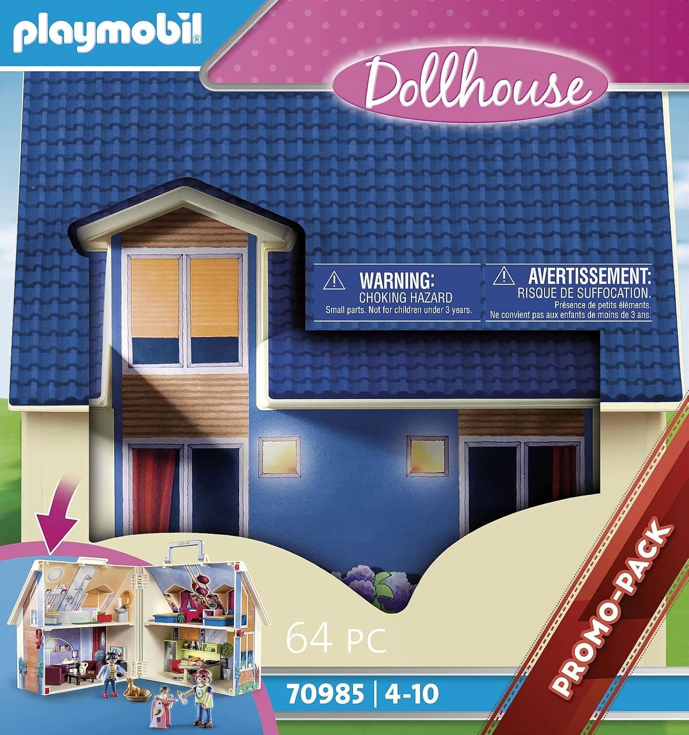 خانه عروسکی مدرن قابل حمل PLAYMOBIL خانه عروسکی مدرن قابل حمل PLAYMOBIL