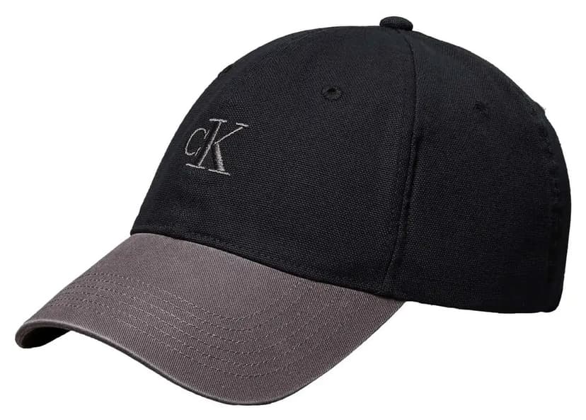 کلاه مردانه Calvin Klein مشکی از جنس پارچه شستهشده کلاه مردانه Calvin Klein مشکی از جنس پارچه شستهشده