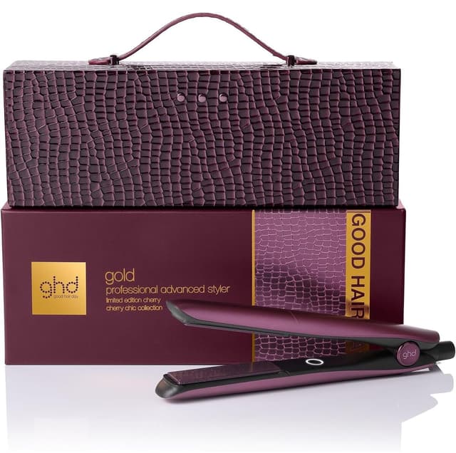 صاف کننده مو GHD Gold ست هدیه با کیف و شانه گیلاسی صاف کننده مو GHD Gold ست هدیه با کیف و شانه گیلاسی