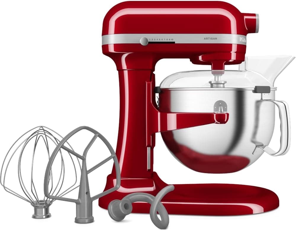 میکسر ایستاده KitchenAid Artisan با کاسه قابل جدا شدن، قرمز امپراتوری، 5.6 L میکسر ایستاده KitchenAid Artisan با کاسه قابل جدا شدن، قرمز امپراتوری، 5.6 L