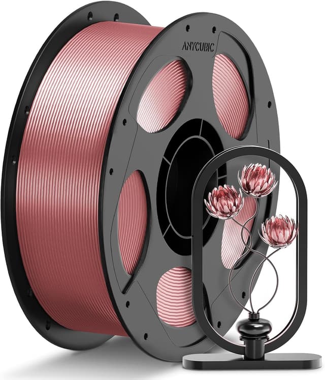 فیلامنت ANYCUBIC PETG نیمهشفاف و پررنگ صورتی 1 kg فیلامنت ANYCUBIC PETG نیمهشفاف و پررنگ صورتی 1 kg