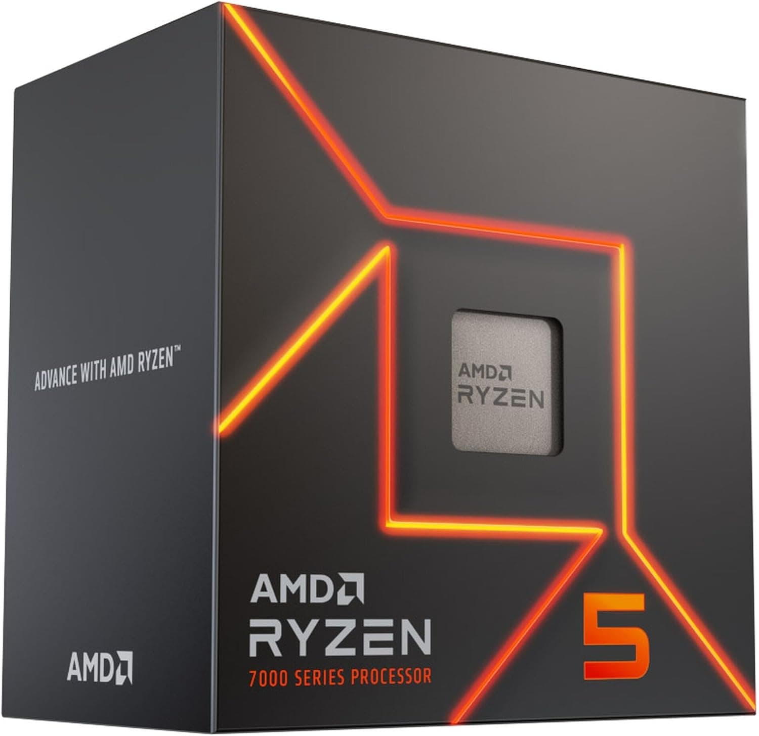 پردازنده دسکتاپ AMD Ryzen 5 7600 شش هستهای دوازده رشتهای با حافظه کش 38 MB و فرکانس حداکثر 5.1 GHz پردازنده دسکتاپ AMD Ryzen 5 7600 شش هستهای دوازده رشتهای با حافظه کش 38 MB و فرکانس حداکثر 5.1 GHz