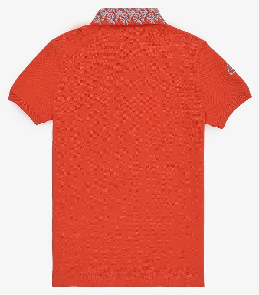 تیشرت دخترانه U.S. Polo Assn. یقه پولو ساده قرمز اناری مدل 50320284-VR039 تیشرت دخترانه U.S. Polo Assn. یقه پولو ساده قرمز اناری مدل 50320284-VR039