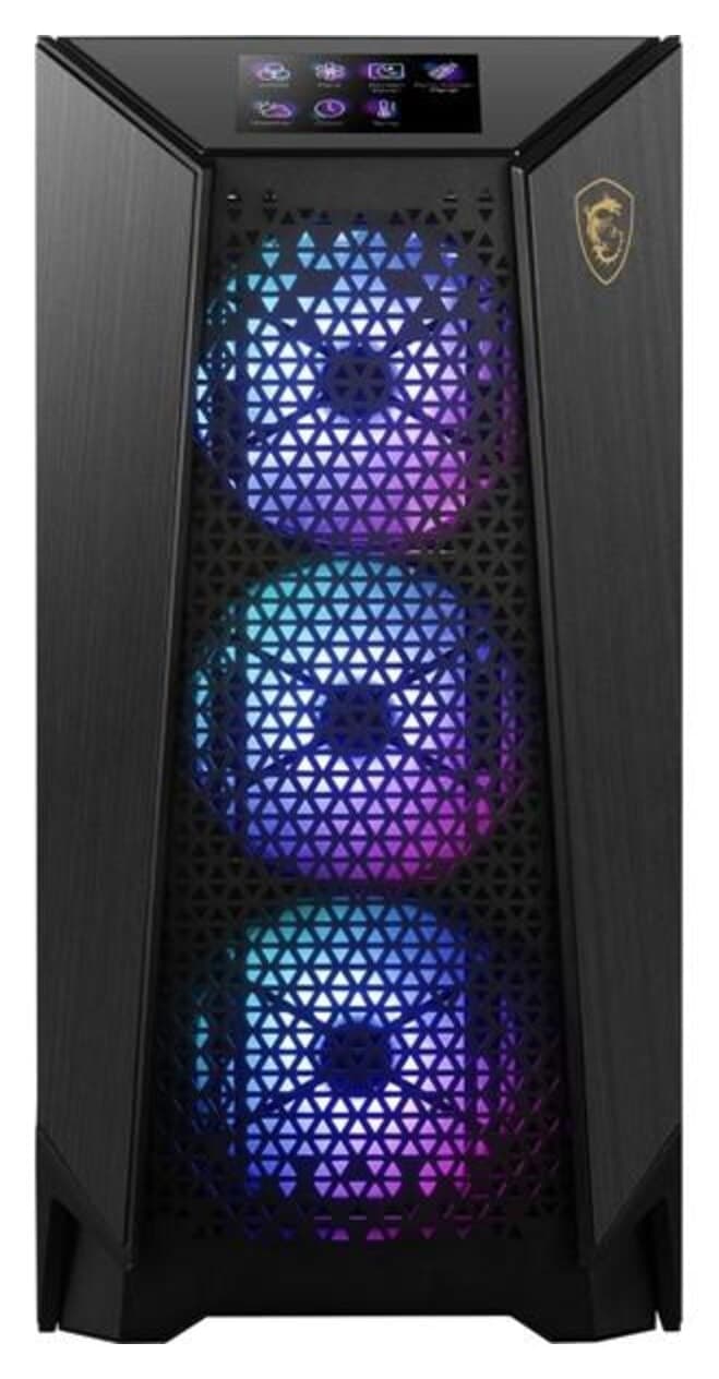 کیس گیمینگ E-ATX MSI با پنل LCD لمسی و فن 4-RGB مدل MEG PROSPECT 700R کیس گیمینگ E-ATX MSI با پنل LCD لمسی و فن 4-RGB مدل MEG PROSPECT 700R