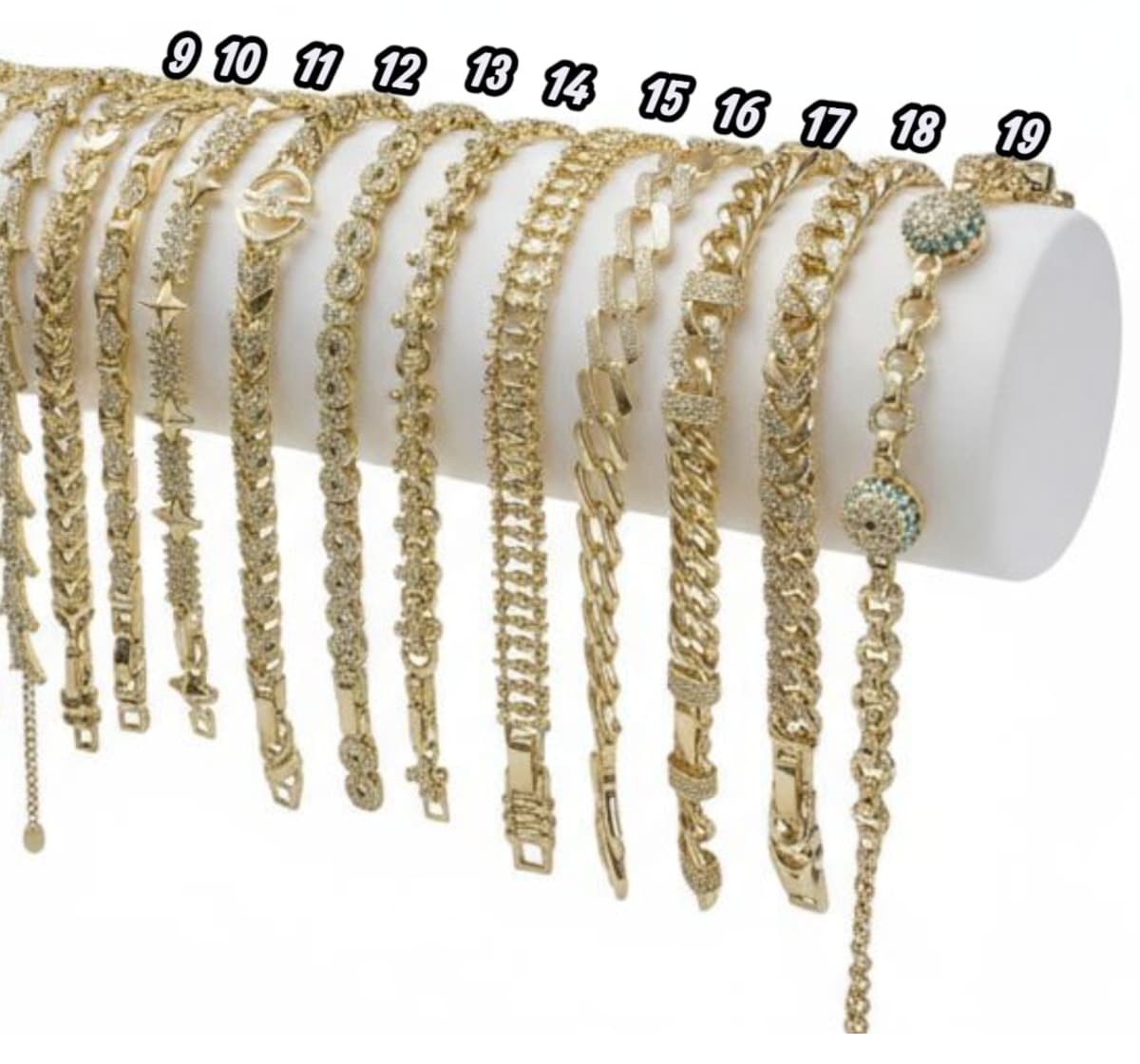 دستبند زنانه XUPING JEWELRY آبکاری طلای 14K مدل POKAK دستبند زنانه XUPING JEWELRY آبکاری طلای 14K مدل POKAK