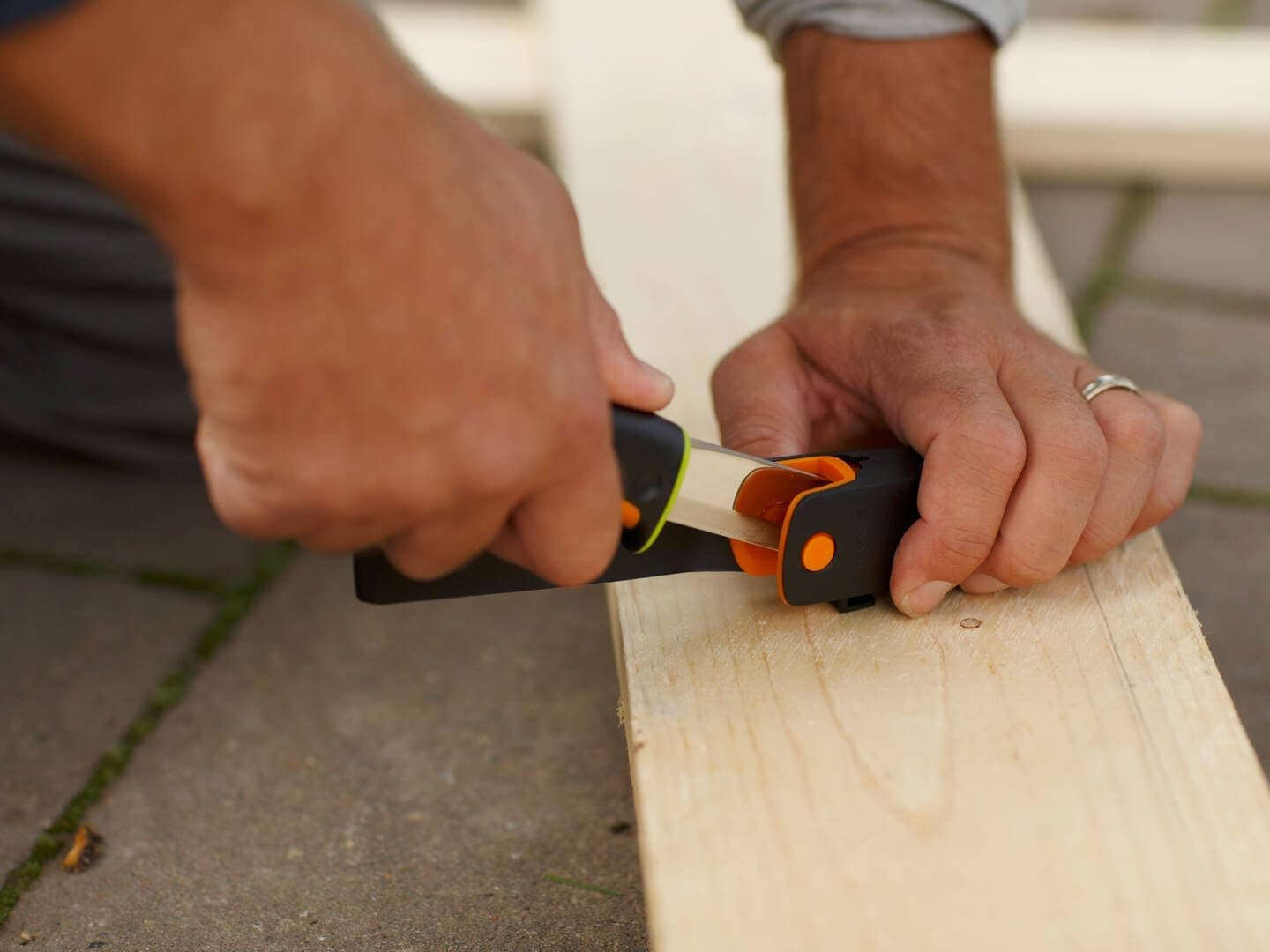 تیغ سنگینکار Fiskars قابل تیزکاری مدل 156018-1023619 تیغ سنگینکار Fiskars قابل تیزکاری مدل 156018-1023619