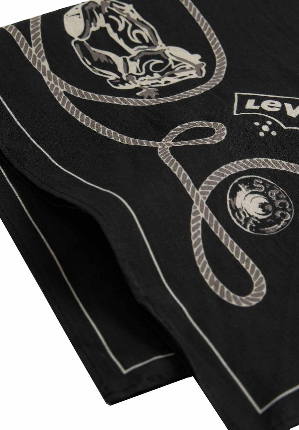 فولار زنانه Levi's نخی تک سایز مشکی مدل 004D700000 فولار زنانه Levi's نخی تک سایز مشکی مدل 004D700000