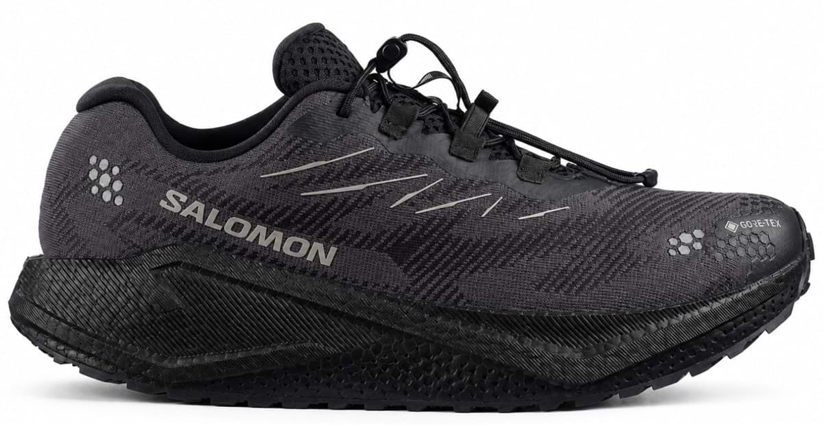کفش دویدن مسیرهای طبیعی یونیسکس Salomon Gore-Tex مدل Aero Blaze 4 Grvl سیاه کفش دویدن مسیرهای طبیعی یونیسکس Salomon Gore-Tex مدل Aero Blaze 4 Grvl سیاه