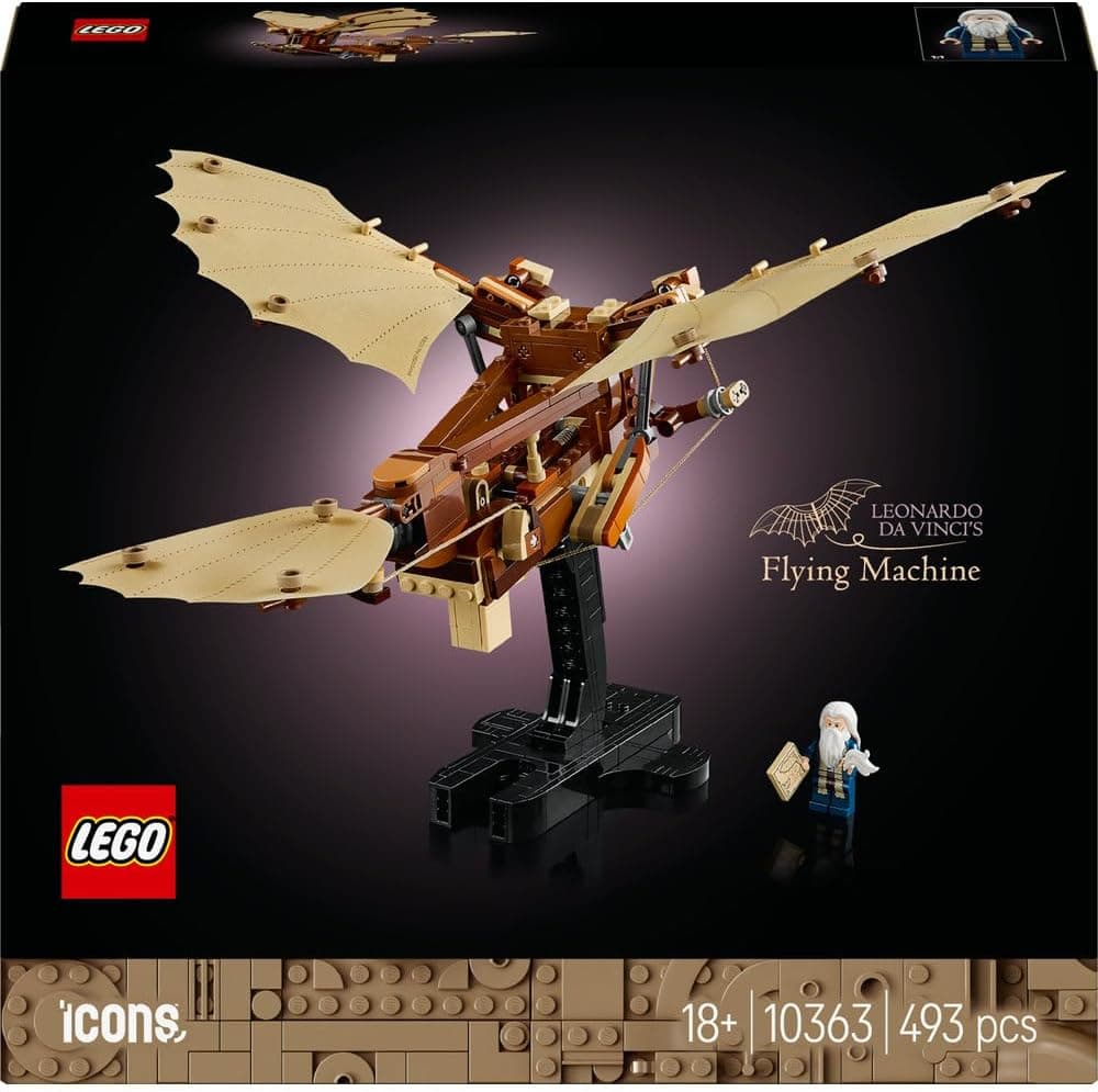 لگو Icons مدل Leonardo da Vinci's Flying Machine 10363 لگو Icons مدل Leonardo da Vinci's Flying Machine 10363