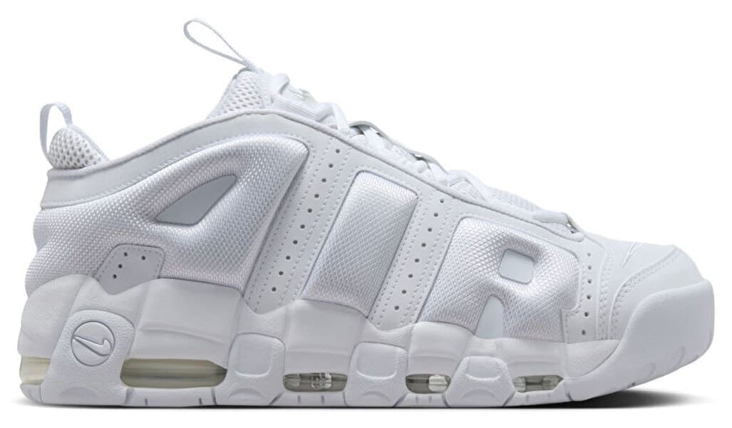 کفش بسکتبال یونیسکس Nike Air More Uptempo Low مدل FZ3055-100 سفید کفش بسکتبال یونیسکس Nike Air More Uptempo Low مدل FZ3055-100 سفید