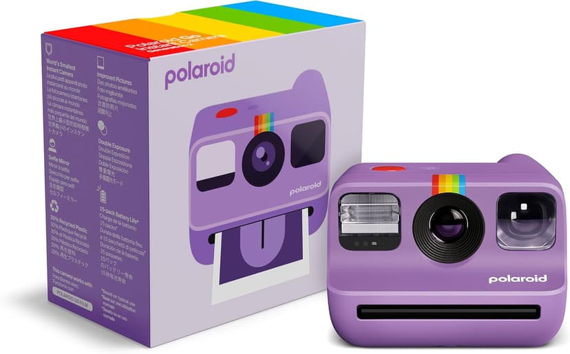 دوربین عکاسی چاپ فوری مینی Polaroid Go Generation 2 بنفش مدل 9183 دوربین عکاسی چاپ فوری مینی Polaroid Go Generation 2 بنفش مدل 9183