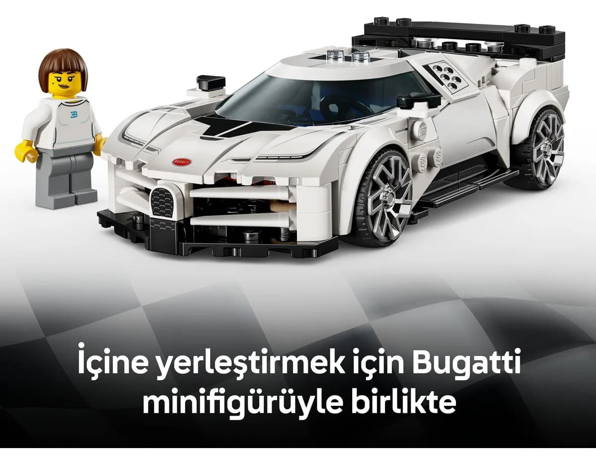 لگو Speed Champions ابرخودرو Bugatti Centodieci مدل 77240 291 قطعه لگو Speed Champions ابرخودرو Bugatti Centodieci مدل 77240 291 قطعه